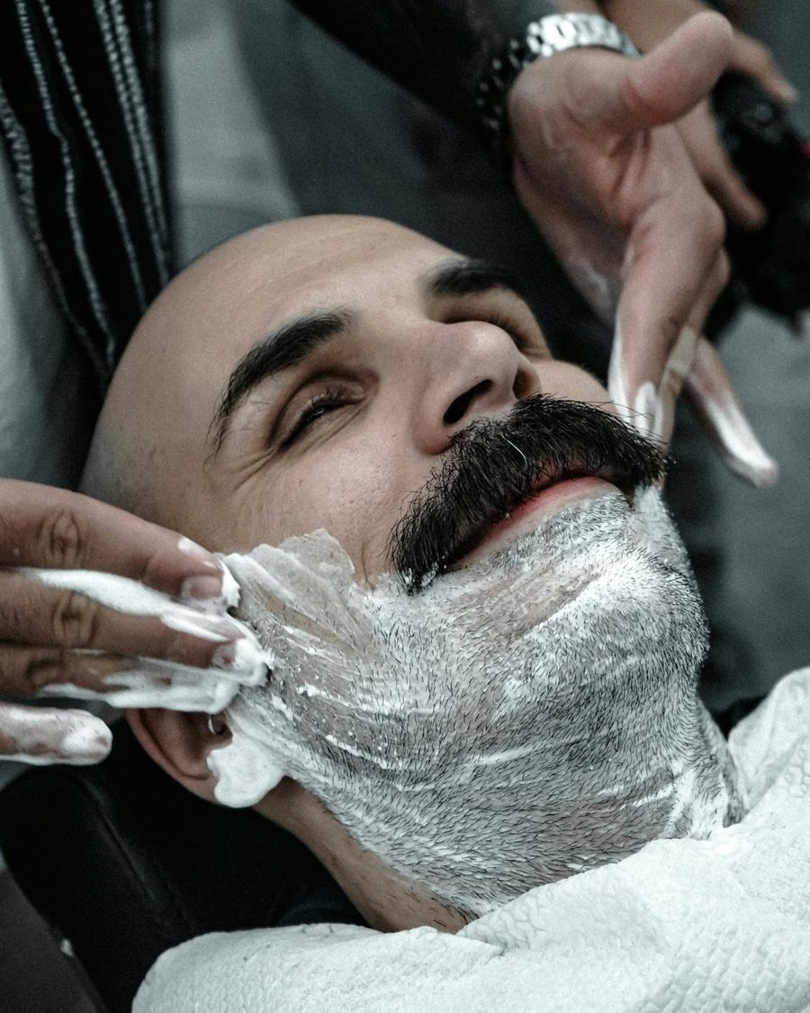 Hot towel shave